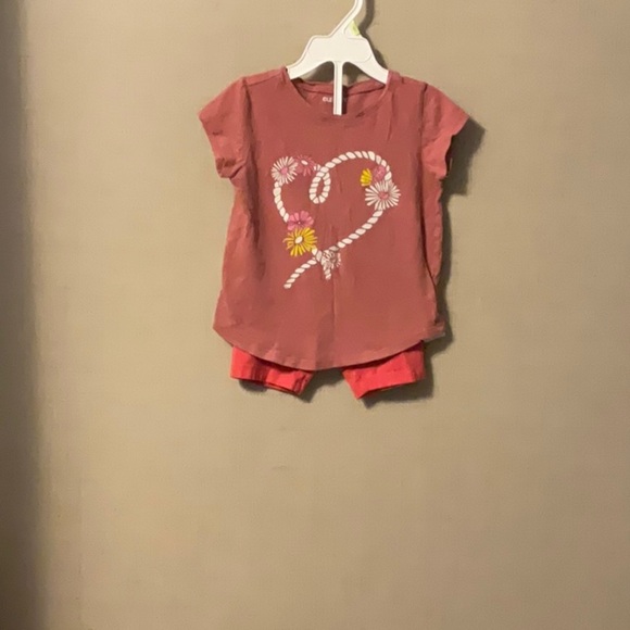 Old Navy Pink Heart One Piece - Picture 1 of 6